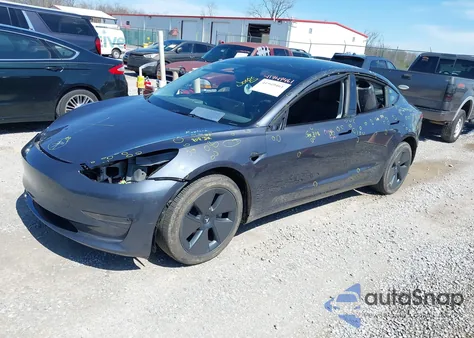 2023 Tesla Model 3 Long Range Dual Motor All-Wheel Drive from USA, damaged, VIN 5YJ3E1EB0PF662235